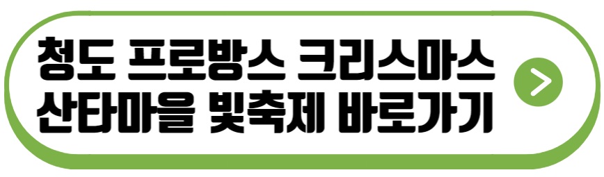청도 프로방스 크리스마스 산타마을 빛축제