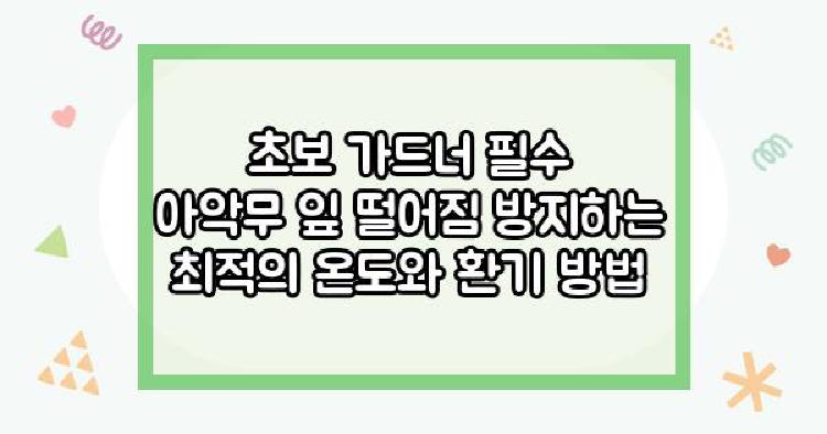 아악무 초보