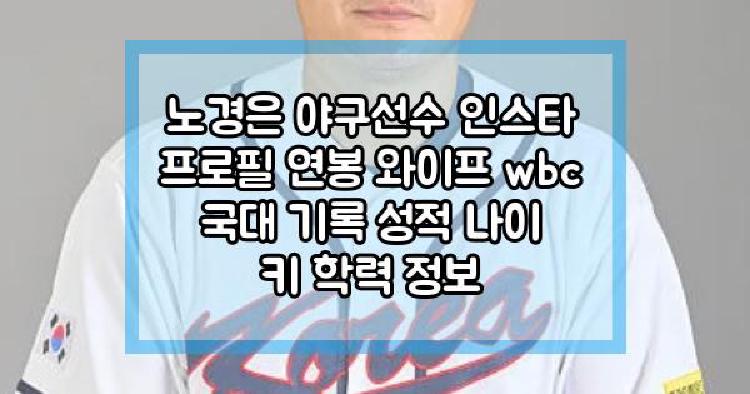 노경은 야구선수