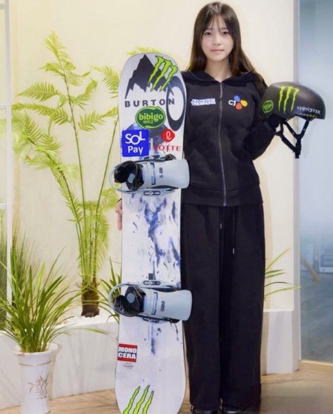 최가온 스노보드