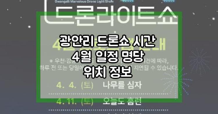 광안리 드론쇼