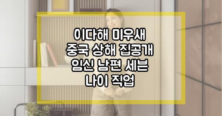 이다해 미우새