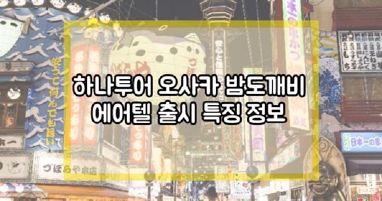 하나투어 밤도깨비