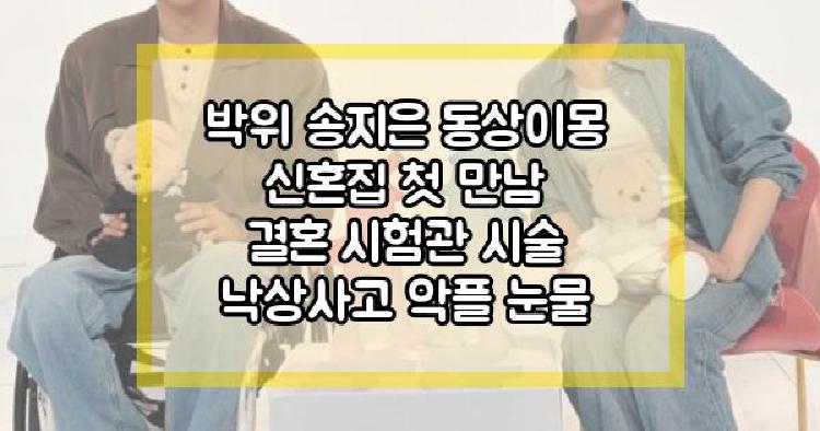박위 송지은