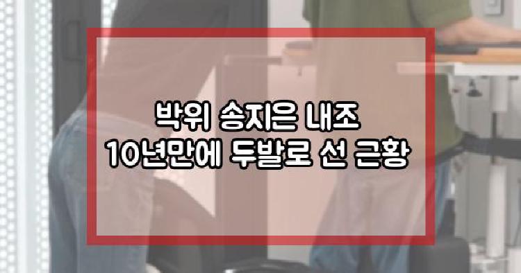 박위 송지은 내조
