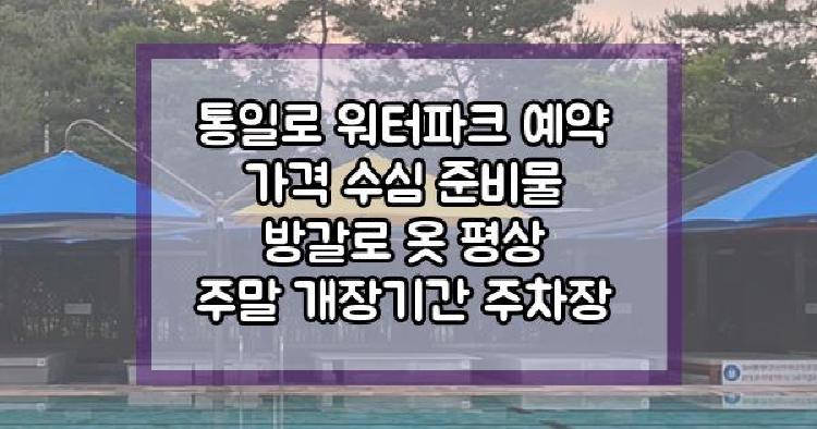 통일로 워터파크